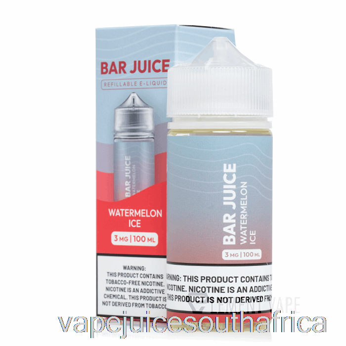 Vape Juice South Africa Watermelon Ice - Bar Juice - 100Ml 0Mg